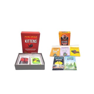 Mèo nổ exploding kittensPhiên bản: Mèo đỏ slcm