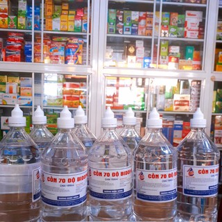 CỒN 70 ĐỘ NAM HÀ 500ml và 1000ml
