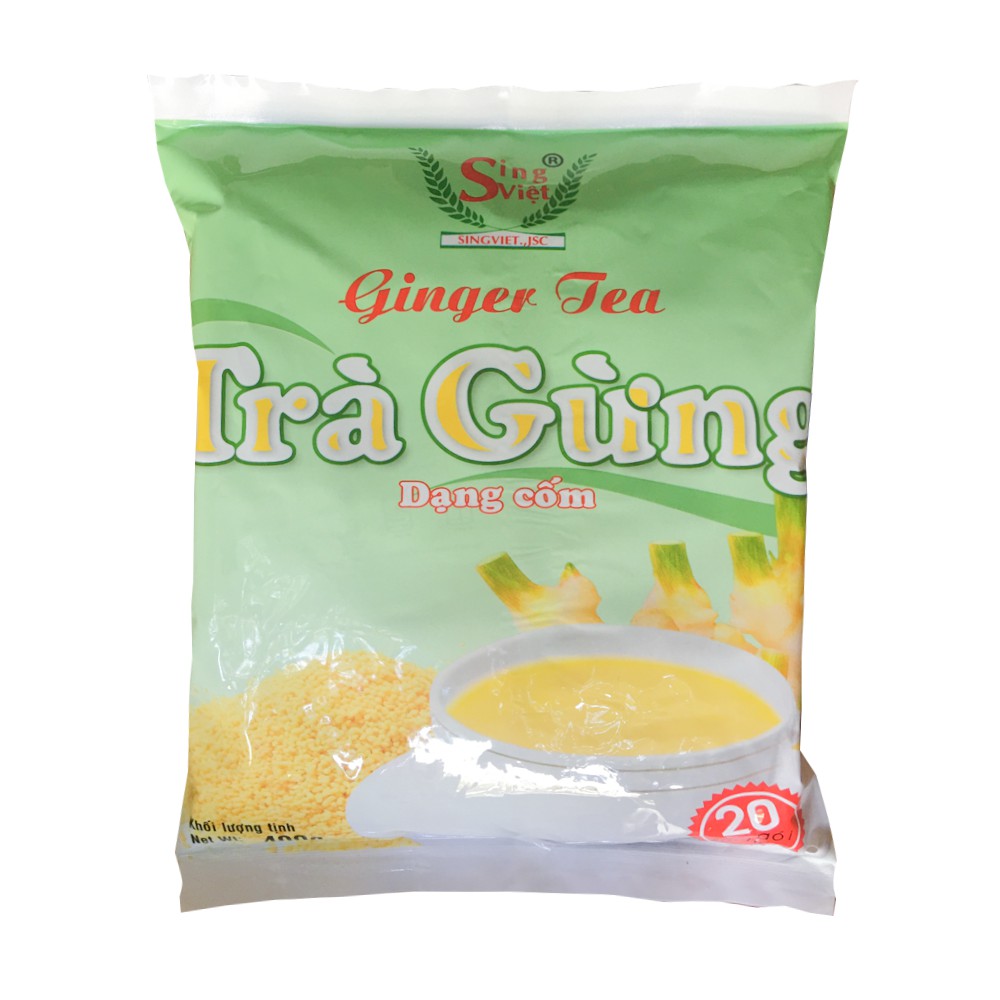 Trà Gừng Sing Việt Dạng Cốm 400g