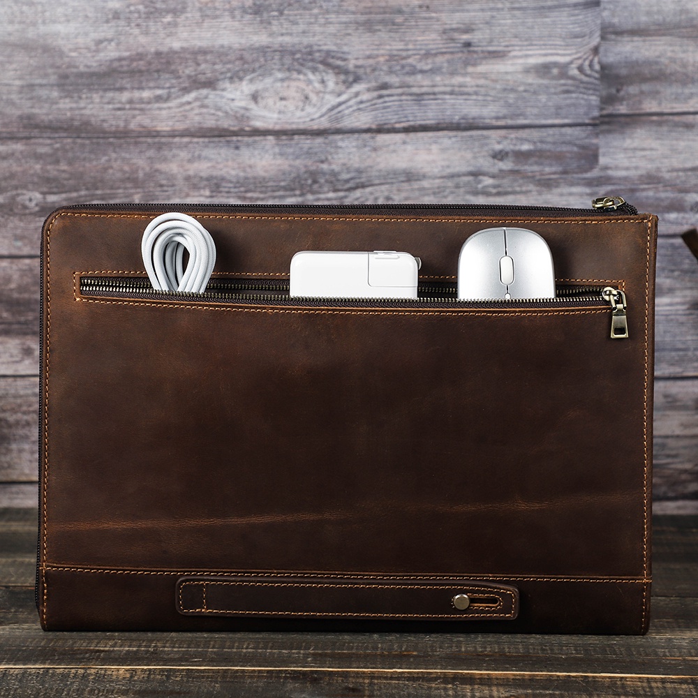 Túi Da Đựng Laptop Cho Pro 16 2021 Pro 14 Macbook M1 2020 Air Pro 13 15 inch Chip A2442 A2485 A2179 A233