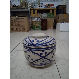 thố sành đựng gia vị 17cm