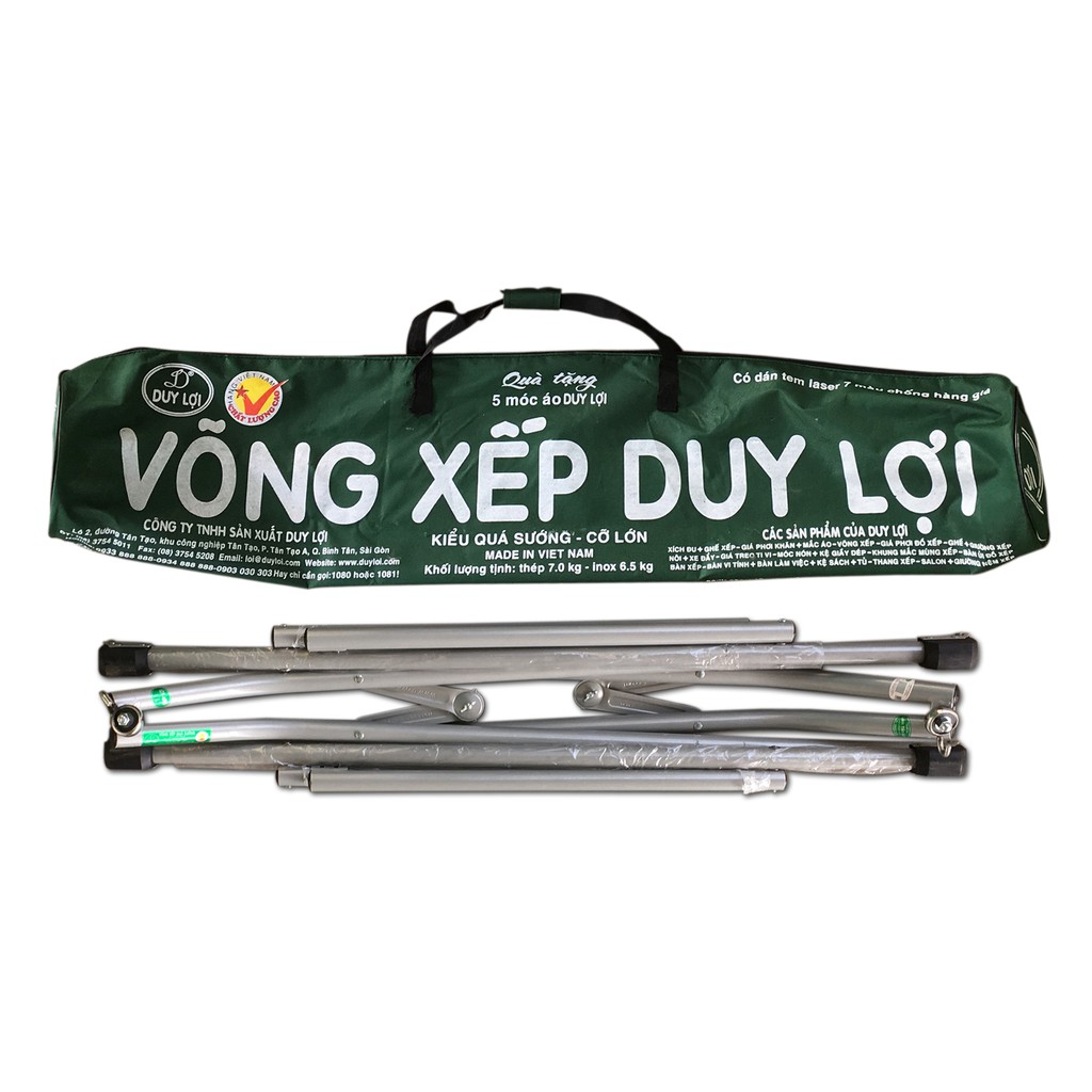 Khung võng thép Duy Lợi cỡ đại ( Không bao gồm võng lưới)