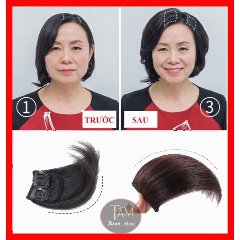 [Sẵn] Kẹp phím tóc giả làm phồng chân tóc - Phụ kiện [Miu Cosplay]