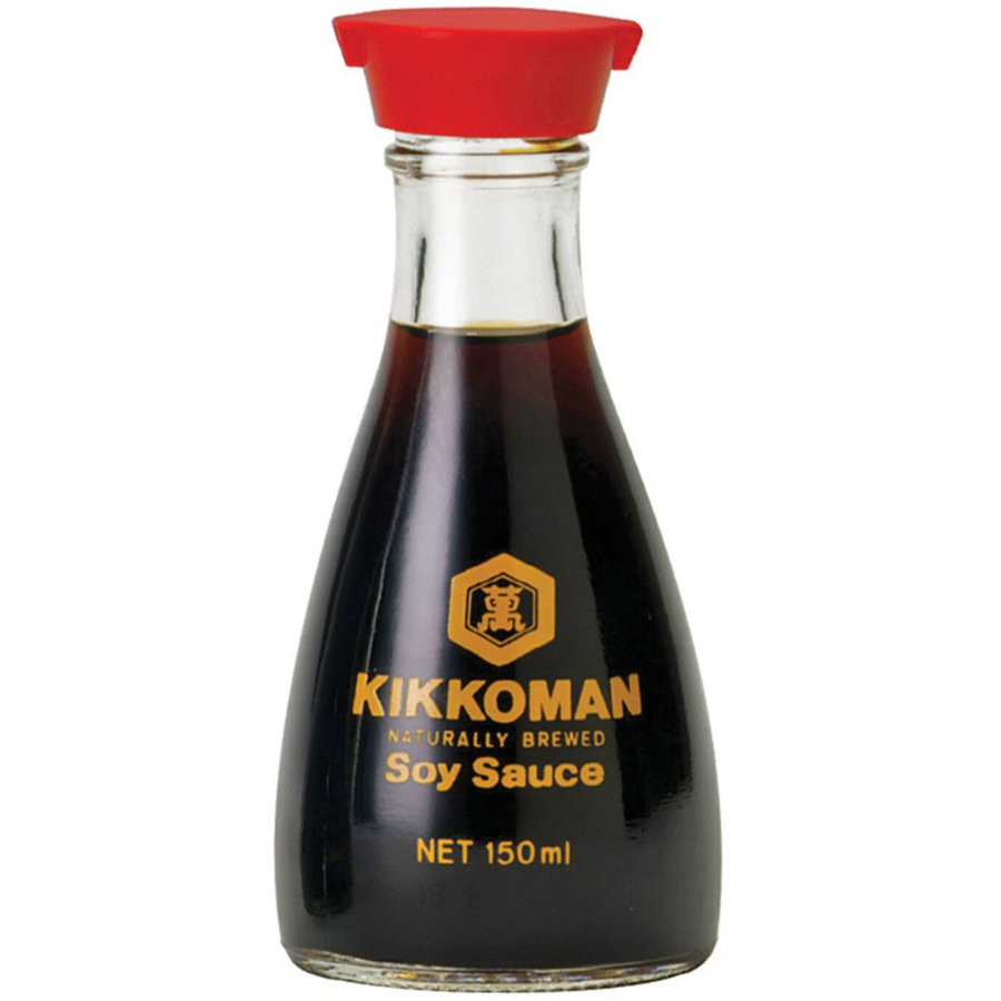 Nước tương soy sauce Kikkoman (chai thủy tinh) 150ml