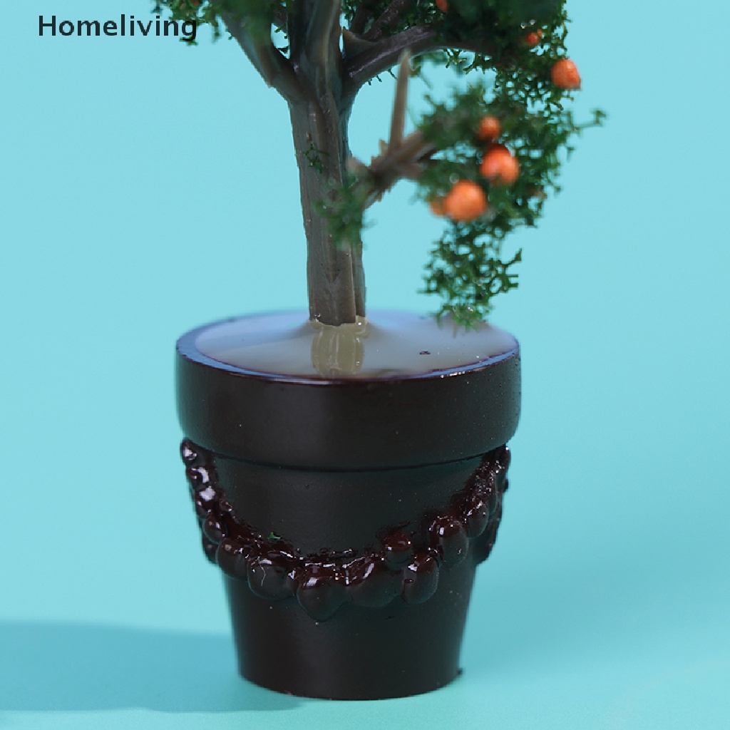 Chậu Cây Giả Trang Trí Nhà Búp Bê Tỉ Lệ 1: 12