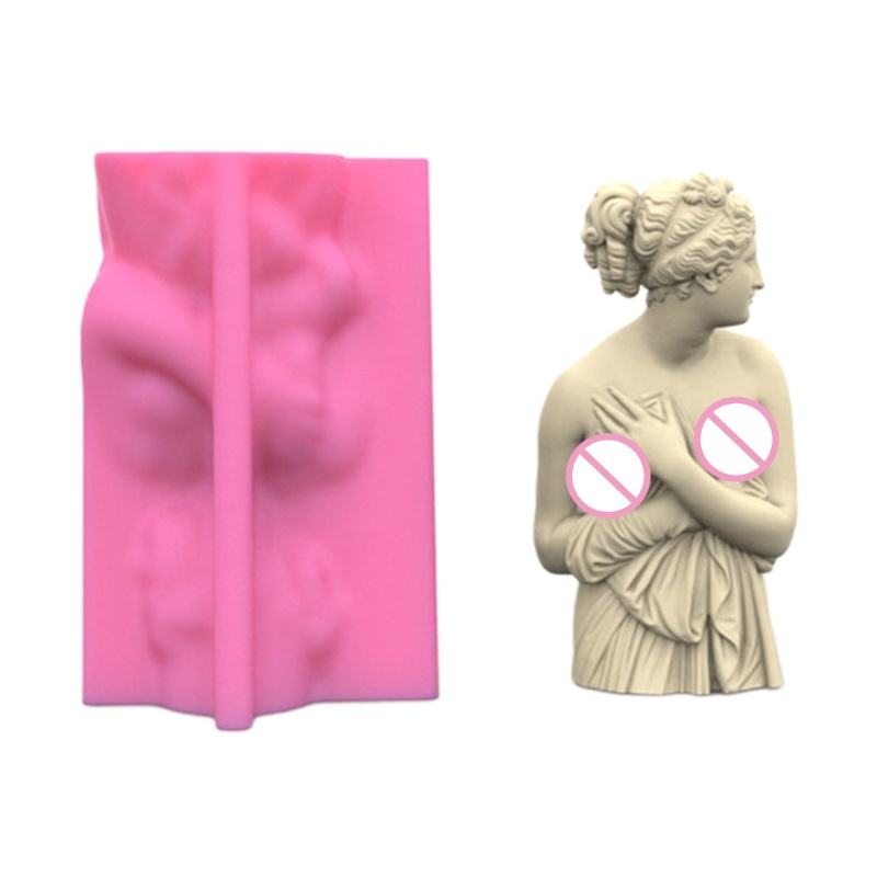 Sa Khuôn Làm Xà Phòng Hình Tượng Nữ Thần Bằng Epoxy Độc Đáo Trang Trí Nhà Cửa