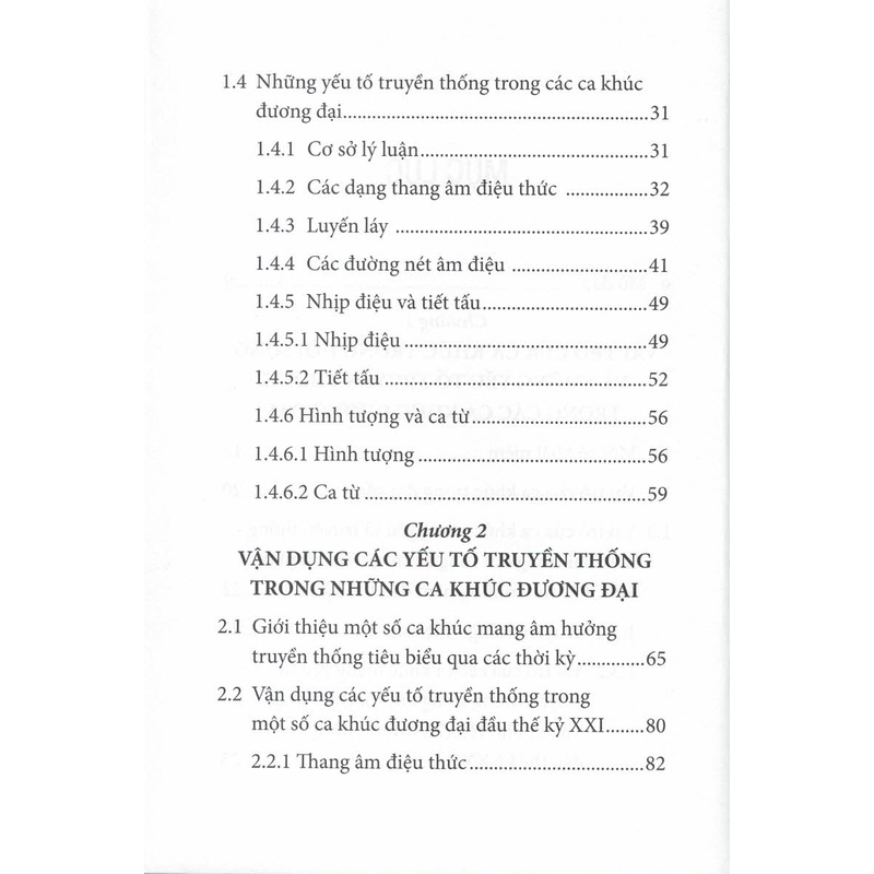 Sách - Yếu Tố Truyền Thống Trong Các Ca Khúc Đương Đại