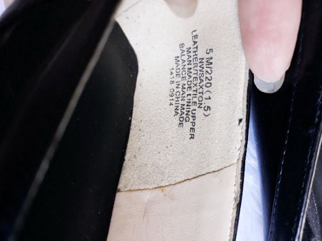 Giày da thật size 35-35.5