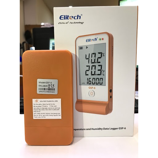 🌸Nhiệt Ẩm Kế Tự Ghi Elitech GSP-6 🌸