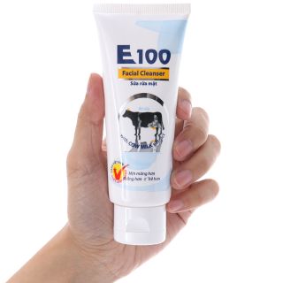Sữa rửa mặt E100 tinh chất sữa bò 80ml