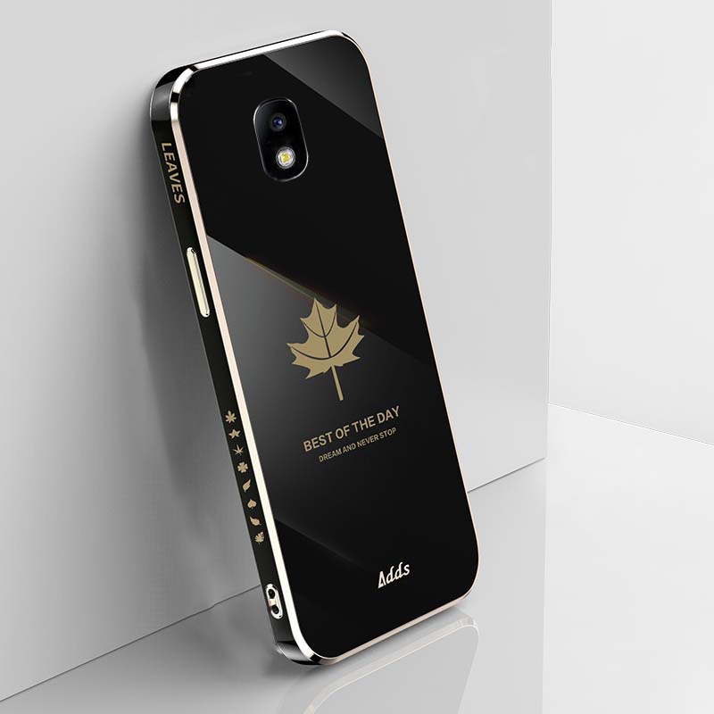 Ốp Lưng Dẻo Trong Suốt Họa Tiết Lá Phong Cho Samsung Galaxy J7 Pro Samsung J7 J3 J5 J4 J6 Plus J7 Prime