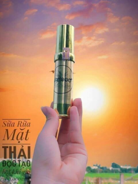 Sửa Rửa Mặt Thải Độc Bamboo