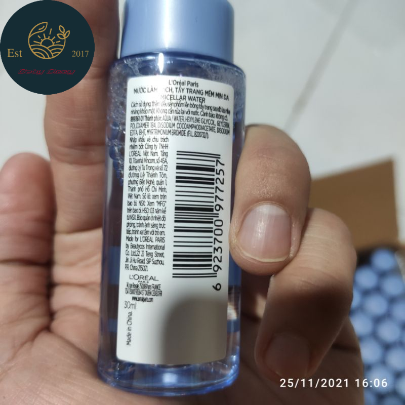 Nước Tẩy Trang Loreal Paris Micellar