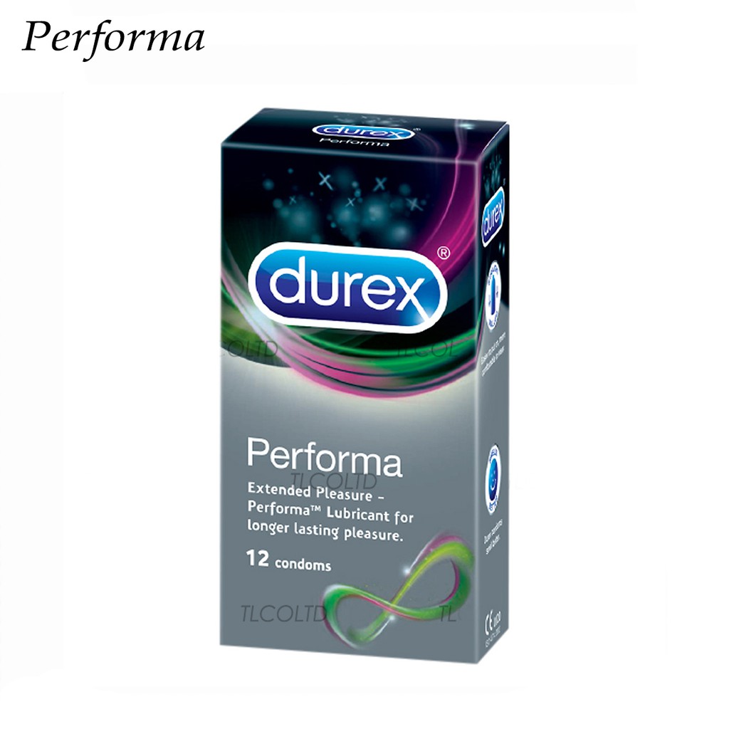 Bao cao su Durex COMBO 5 HỘP (Invisible, Performa, Fetherlite, Pleasuremax, Kingtex)