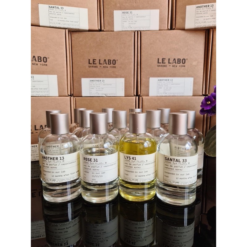 Nước Hoa LE LABO, Le Labo Rose 31, Labo Santal 33, Labo Another 13, Labo Lys 41