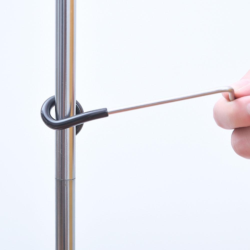 Giá Đỡ Bóng Đèn Dạng Kẹp Bằng Thép Không Gỉ Đa Năng Tiện Dụng