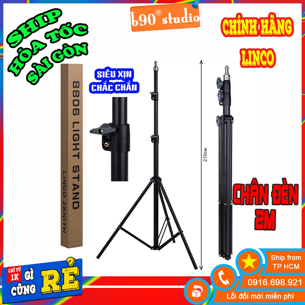 Full bộ SOFTBOX+ CHÂN LINCO + ĐÈN 80W BÚP NHÔM hỗ trợ ánh sáng cho studio chụp ảnh, lookbook