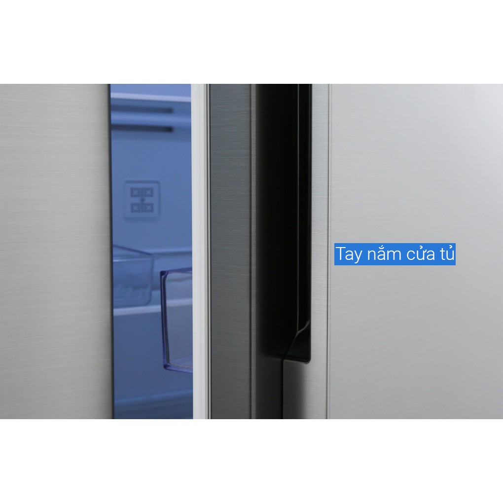 [Mã ELMALL100 giảm 100K đơn 5TR] Tủ lạnh Samsung side by side RS62R5001M9/SV