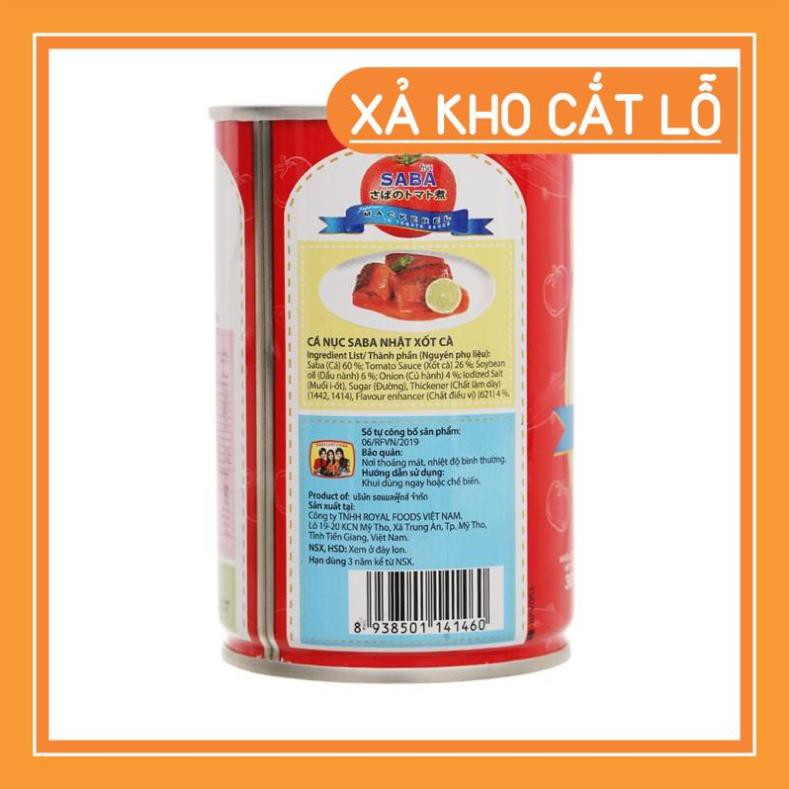 CÁ NỤC SABA NHẬT SỐT CÀ 3 CÔ GÁI 300G [MEH30]