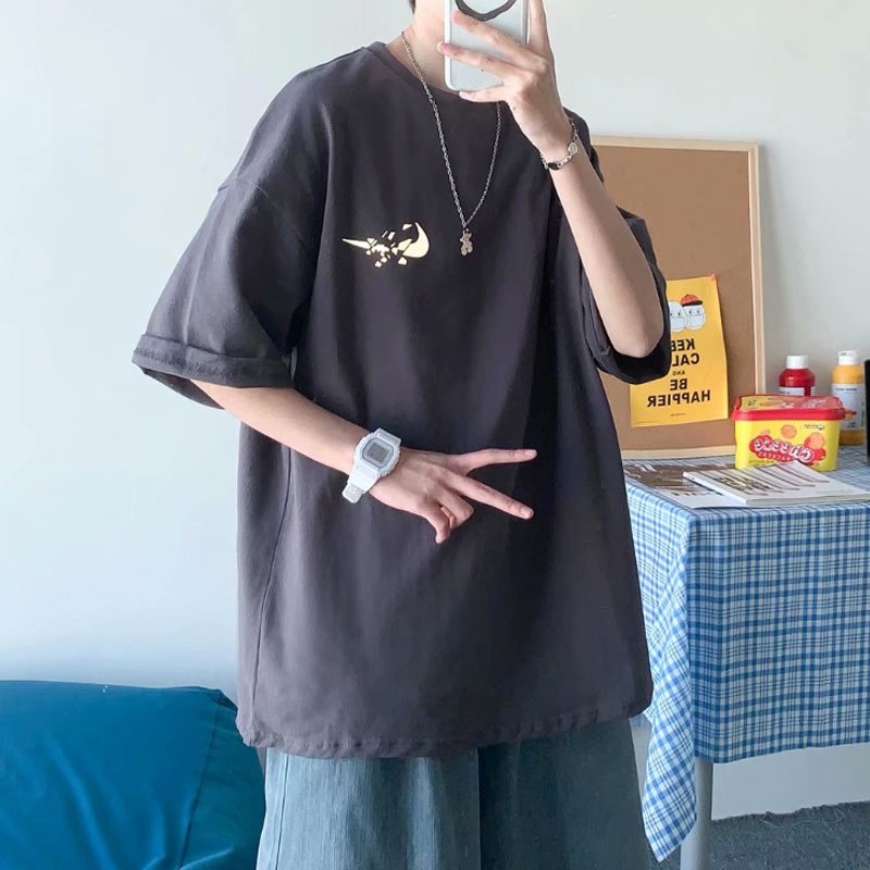 Áo Thun Tay Ngắn Size Rộng M-8XL Thích Hợp Cho Người Nặng Đến 150kg