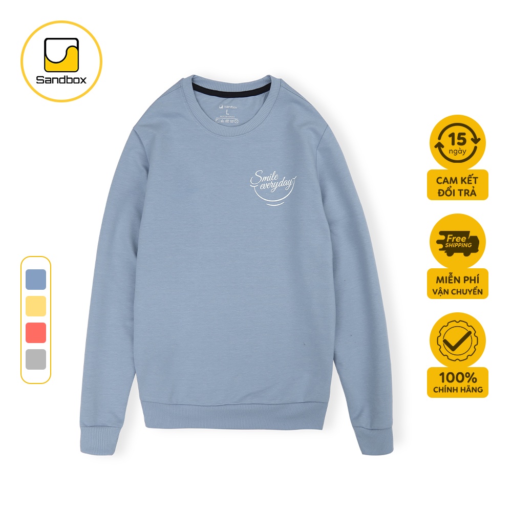 Áo Sweater Nữ SANDBOX Chất liệu Cotton Cao cấp, Mềm mịn, Không Bai xù, Co giãn thoải mái (ANI21001) | BigBuy360 - bigbuy360.vn