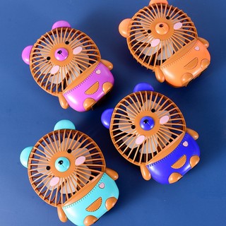 Quạt sạc mini hình Gấu đáng yêu