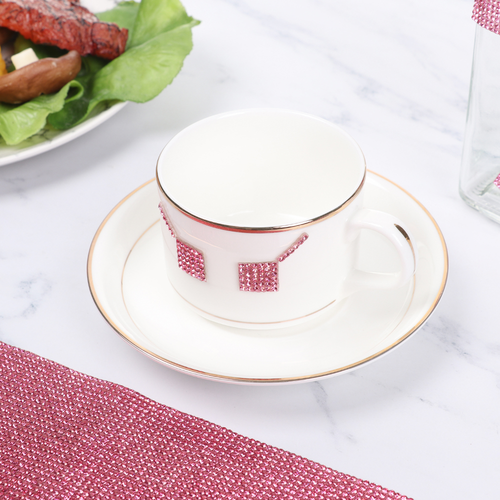 Sticker đính đá dán tường trang trí nhà cửa/ xe hơi tự dính nhiều màu sắc lấp lánh