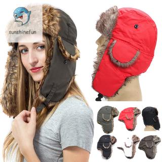 Mũ Lông Trùm Tai Phong Cách Nga