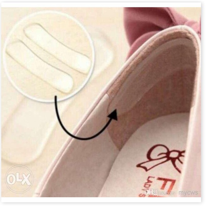 Miếng lót giày 1 ĐỔI 1  Miếng lót gót giày giảm ma sát và tạo cảm giác êm ái cho chân 3339
