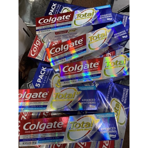 [ Date 2023 ] Kem đánh răng Colgate Total 181g Chính Hãng