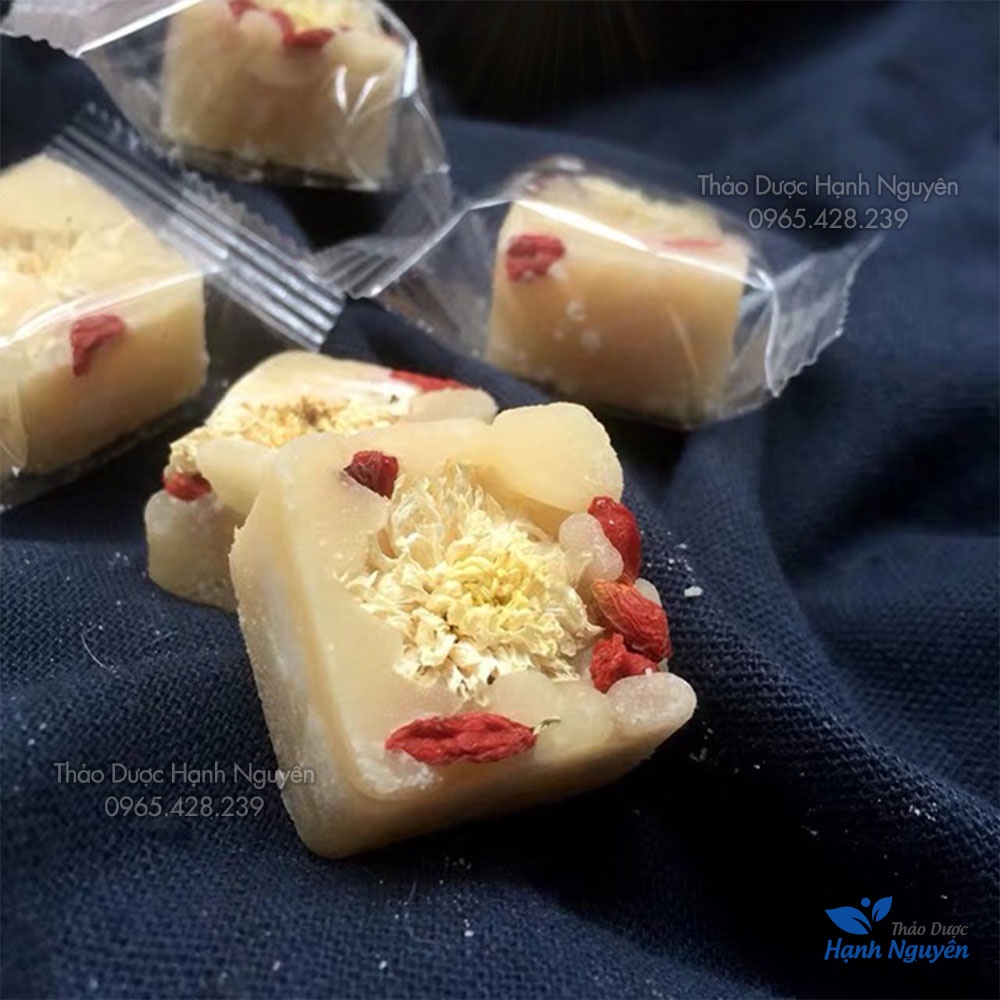 Trà hoa cúc đường phèn 1kg (Mix vị thanh nhiệt cơ thể, hỗ trợ an thần ngủ ngon)