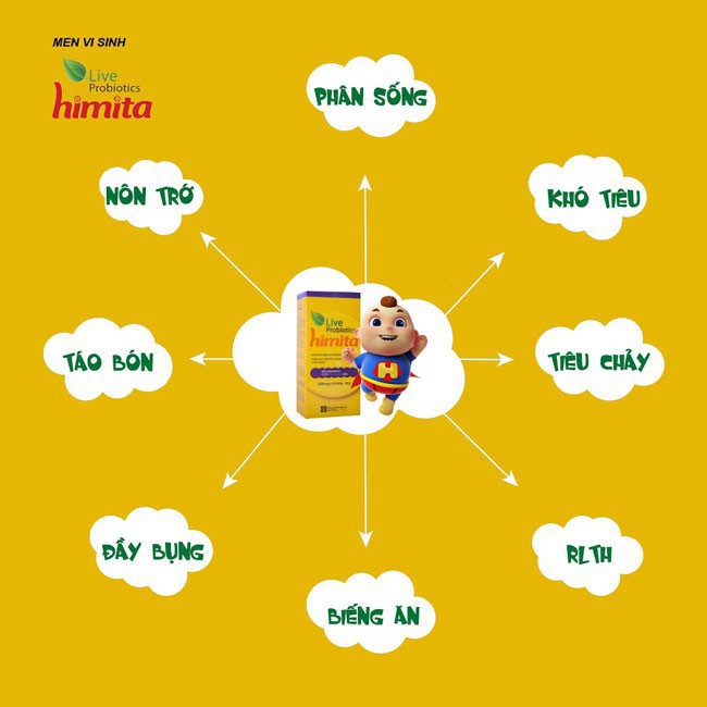 {Nhập Hàn} Men vi sinh Himita – Hỗ trợ cân bằng lợi khuẩn đường ruột, giảm rối loạn tiêu hóa (30 gói)