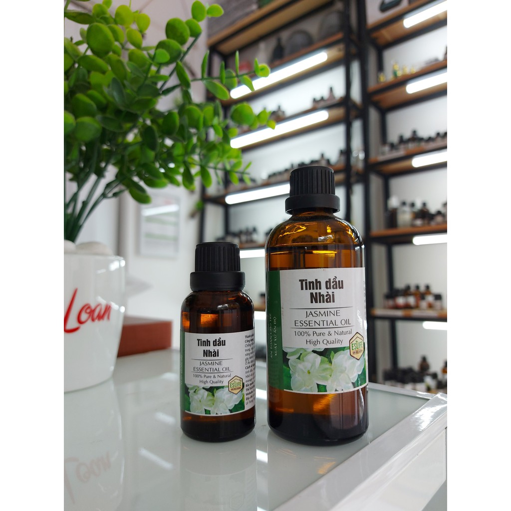 Tinh dầu Hoa Nhài tự nhiên nguyên chất | Thơm tư nhiên mùi xuất sắc chiết xuất từ cánh hoa nhài