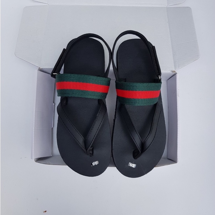 sandal đồng nai xăng đan nam và nữ ( đế đen quai đen phối dù ) size từ 34 nữ đến 43 nam