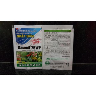 Daconil 75wp Thuốc trừ bệnh thán thư, đóm vàng lá gói 15gr