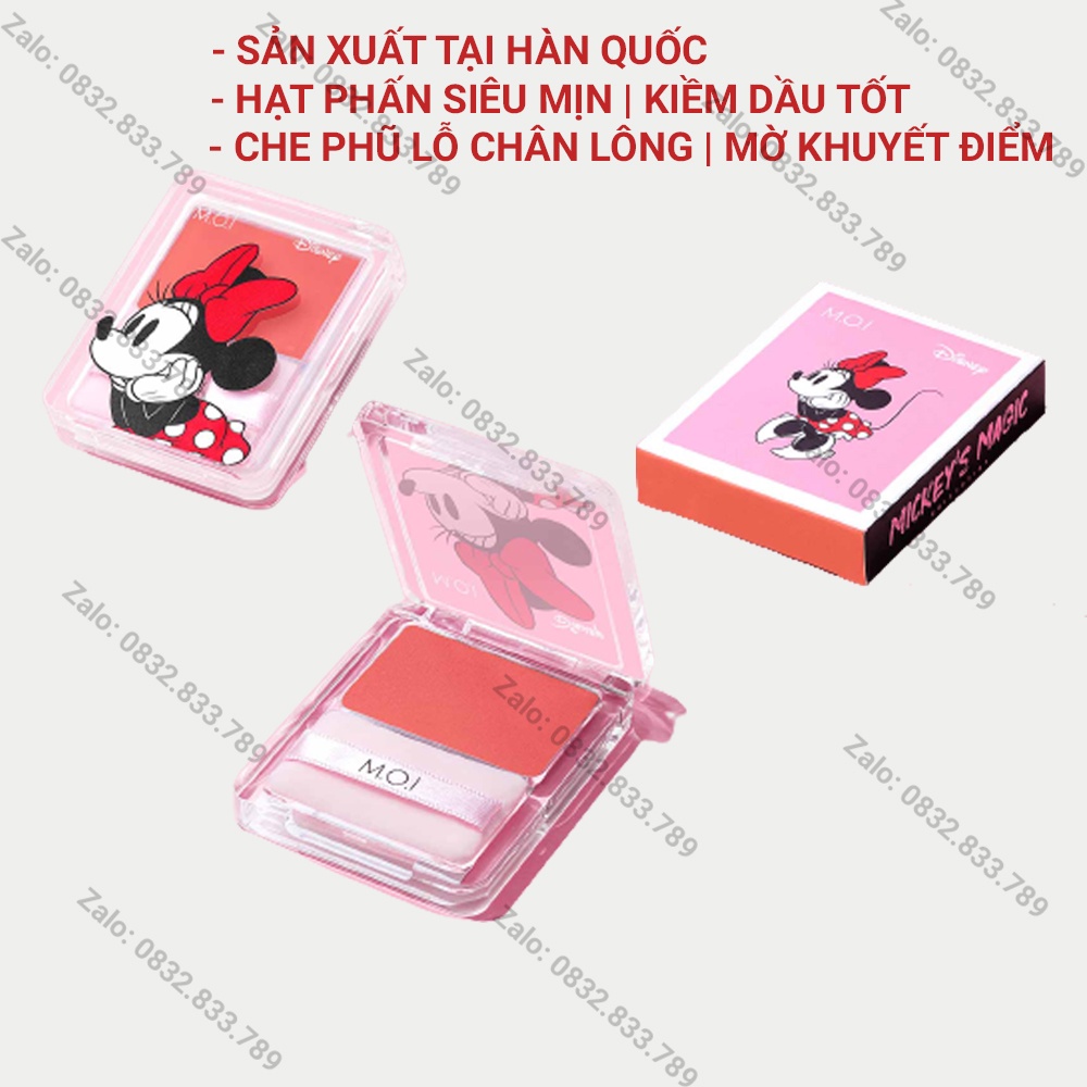 Má hồng Hồ Ngọc Hà MOI Cosmetics bản giới hạn - tự nhiên siêu mịn【CAM KẾT HÀNG CHÍNH HÃNG®】‎‎ | BigBuy360 - bigbuy360.vn
