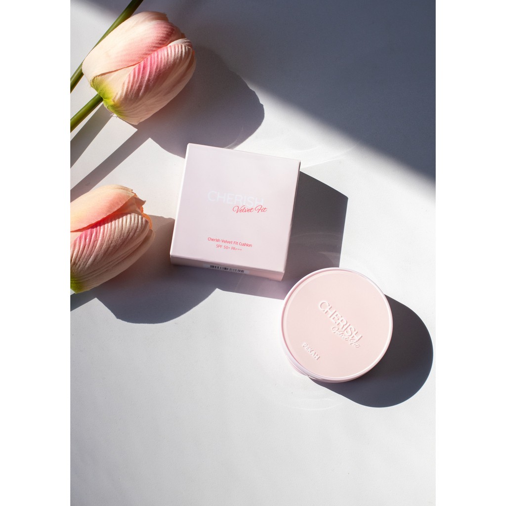 Phấn Nước Che Khuyết Điểm Và Làm Mịn Da PEKAH Cherish Velvet Fit Cushion 14g | BigBuy360 - bigbuy360.vn