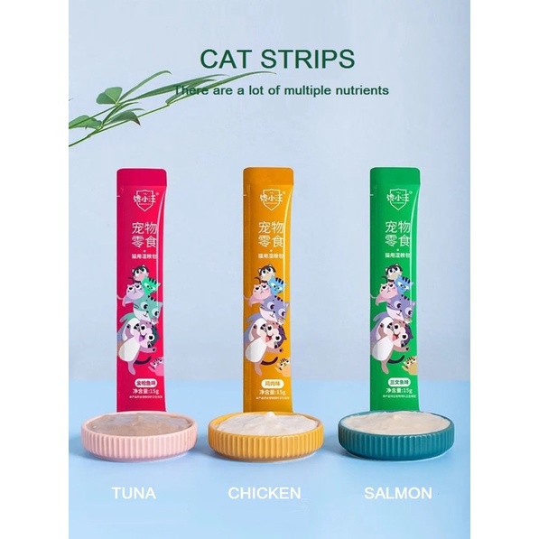 [GIÁ SỐC] Súp thưởng Xiaowang nội địa Trung cho mèo 3 mùi vị thanh 15G - Thức ăn dinh dưỡng thú cưng Gogi MEOW MART