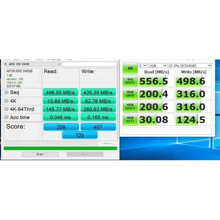Ổ cứng SSD 240GB AFOX 2.5in CHÍNH HÃNG bảo hành 36 tháng