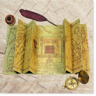 Bản đồ Harry Potter, bản đồ phép thuật Hogwarts