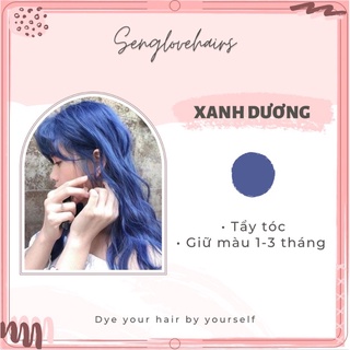 Thuốc nhuộm tóc màu xanh dương