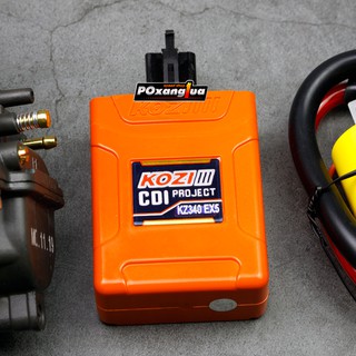 Combo độ xăng lửa cho Wave - IC Kozi, Mobin Kozi, Bình xăng Oko 24