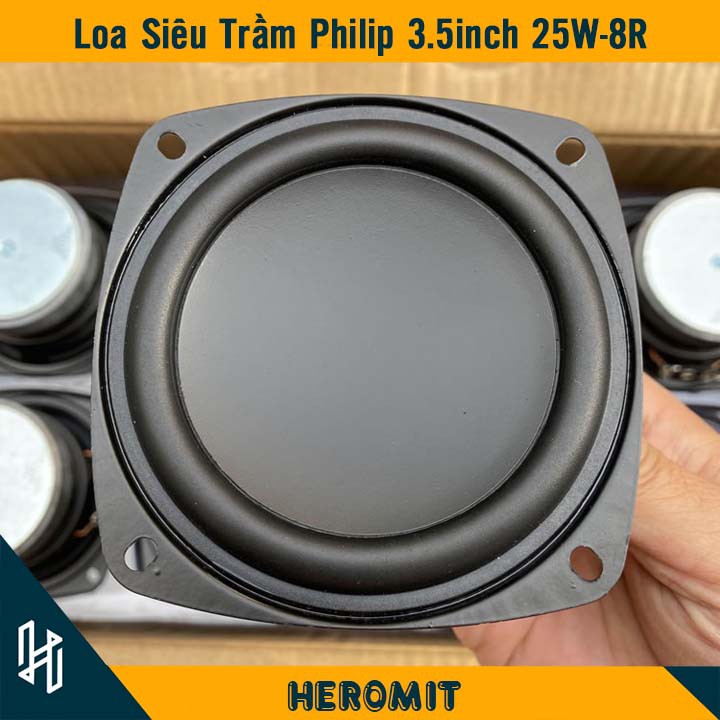 Loa Sub siêu trầm Philip 25W 8R 3.5inch ( bản giới hạn )