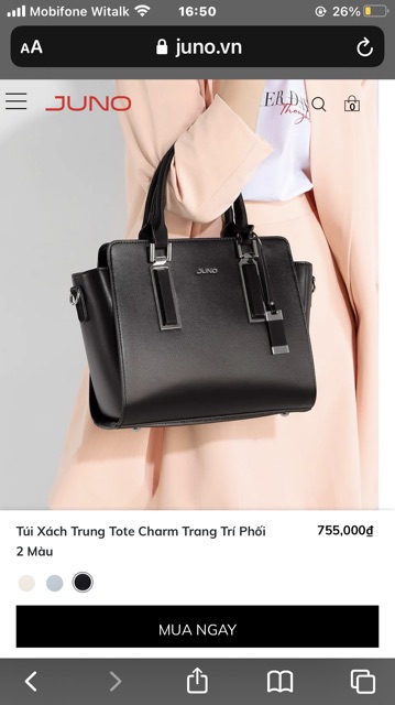 Túi sách đựng được giấy A4 giảm còn 660k