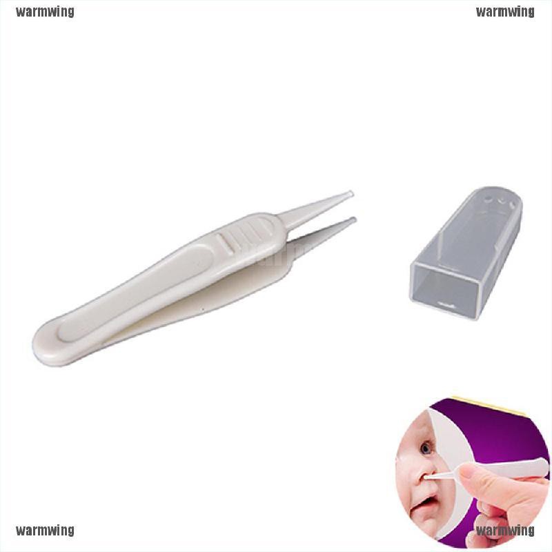 Nhíp Làm Sạch Tai / Mũi / Rốn Cho Bé Bằng Nhựa