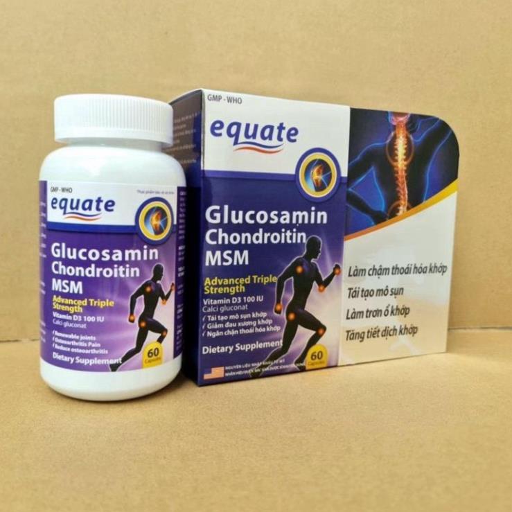 Glucosamin Chondroitin MSM Giúp xương chắc khớp khỏe, ngăn ngừa thoái hóa khớp, tái tạo mô sụn T t