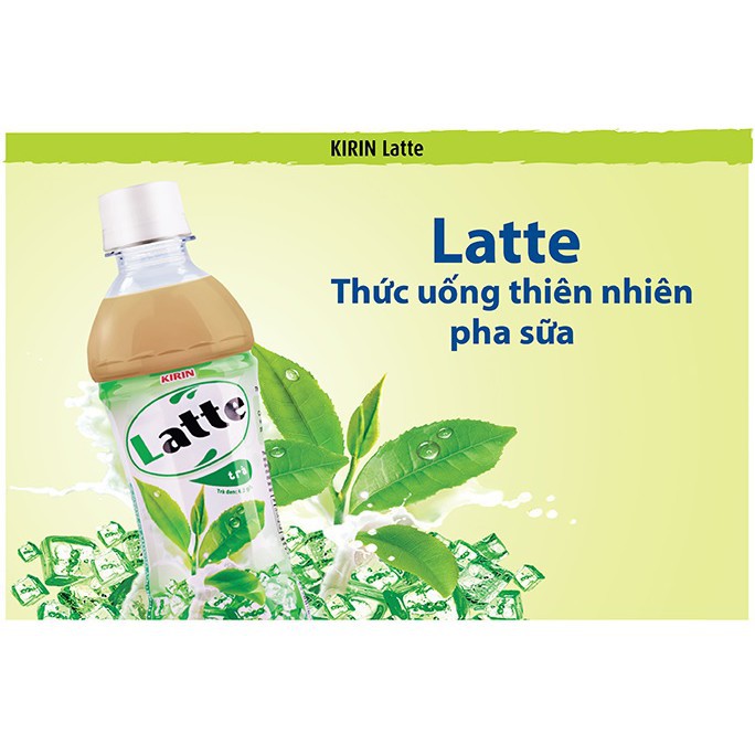 Lốc 6 Chai Trà Sữa Latte 345ml