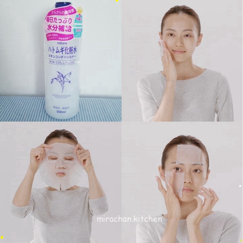 NƯỚC HOA HỒNG GẠO, nước DƯỠNG ẨM NATURIE NHẬT BẢN 500ML MEE | BigBuy360 - bigbuy360.vn