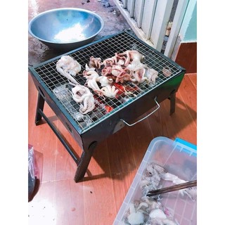 Bếp nướng than hoa vuông