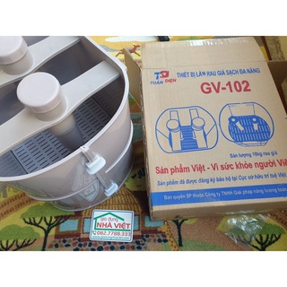 Máy làm giá đỗ tự động GV-102 công nghiệp sản lượng 10kG rau giá